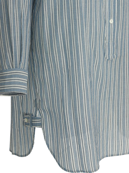 Marant éToile Striped chemisier dress - Blue