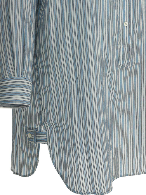 Marant éToile Striped chemisier dress - Blue