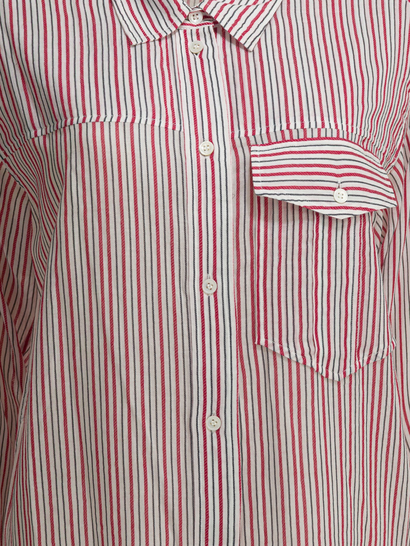 Marant éToile Striped chemisier dress - Red