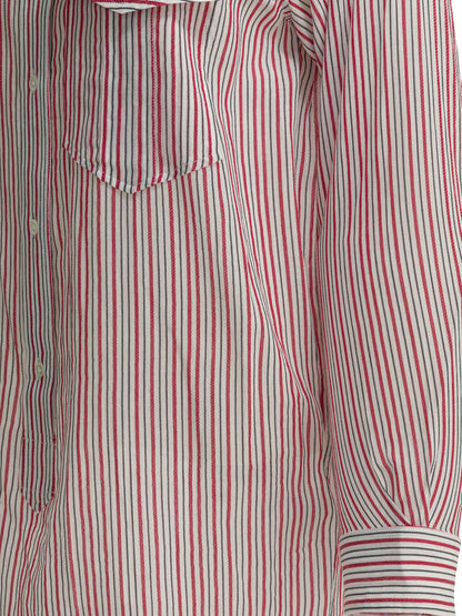 Marant éToile Striped chemisier dress - Red