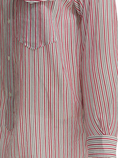 Marant éToile Striped chemisier dress - Red