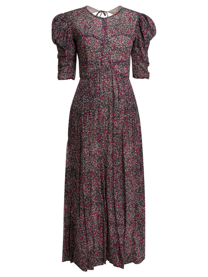 Marant éToile "Sichellia" Long dress - Fuchsia