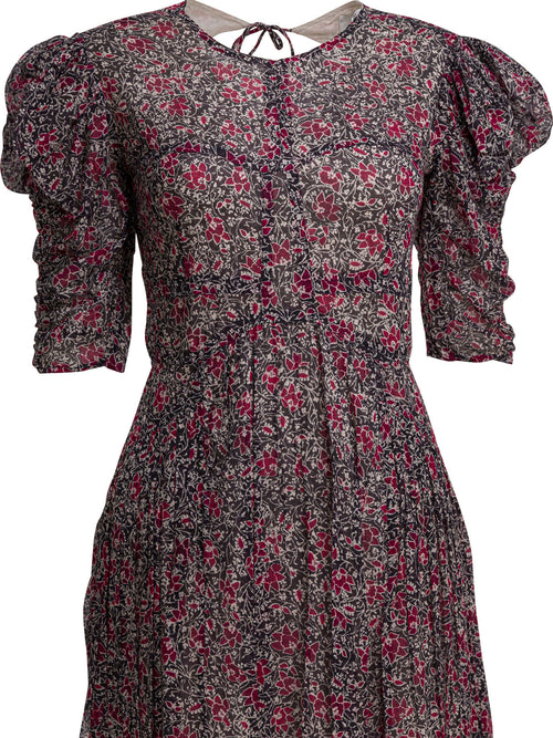 Marant éToile "Sichellia" Long dress - Fuchsia