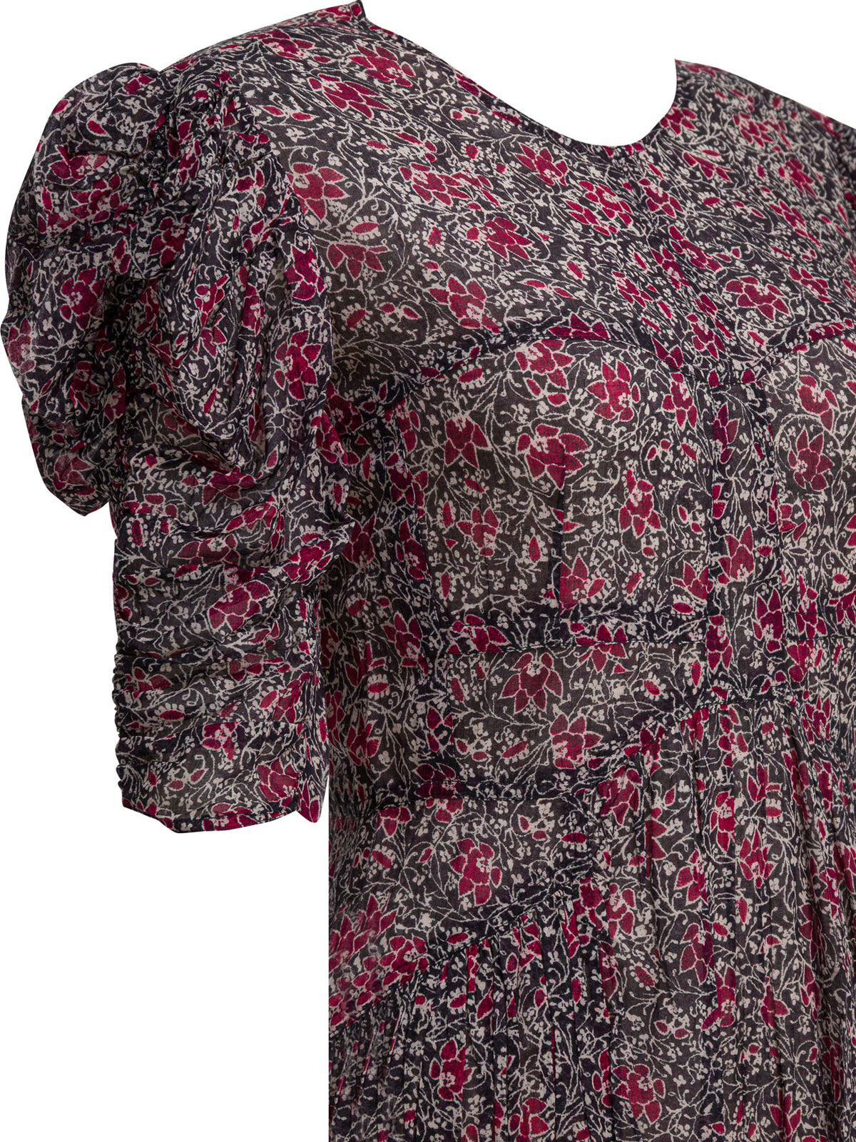 Marant éToile "Sichellia" Long dress - Fuchsia