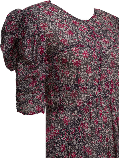 Marant éToile "Sichellia" Long dress - Fuchsia