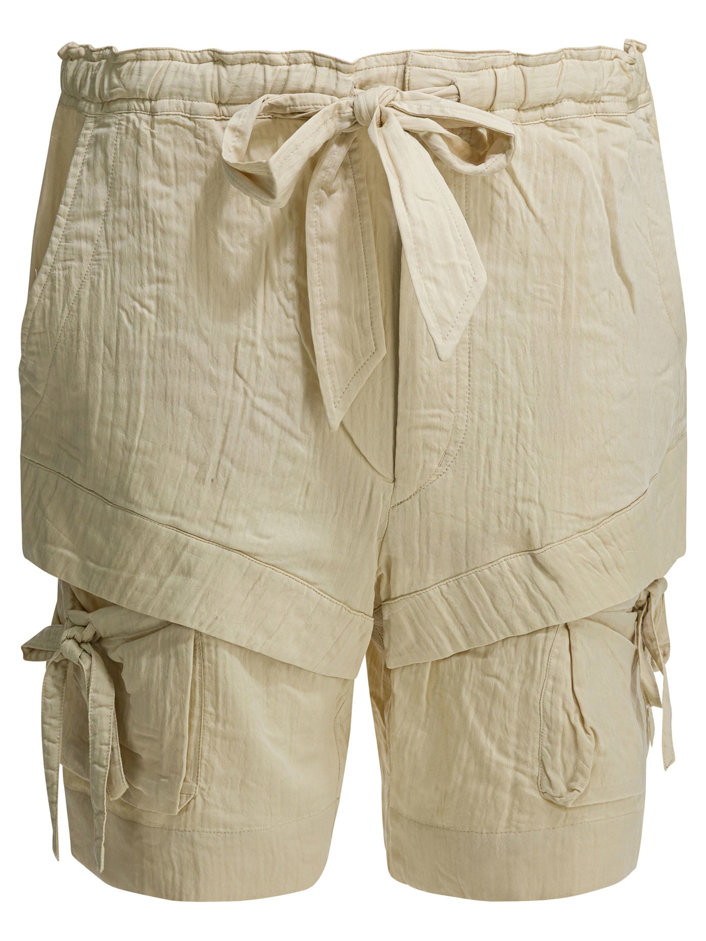 Marant éToile "Bermia" cargo shorts - Beige