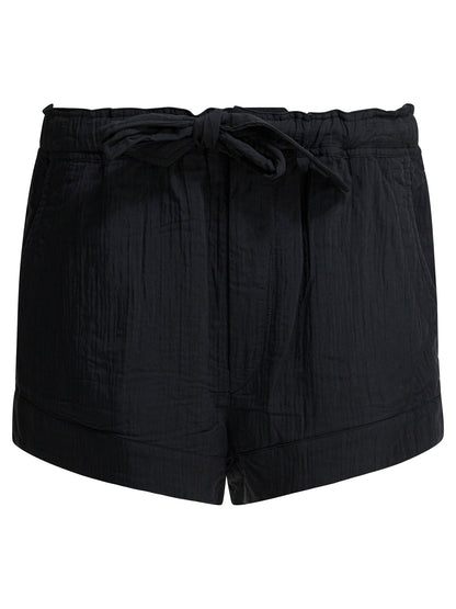 Marant éToile "Birva" shorts with laces - Black