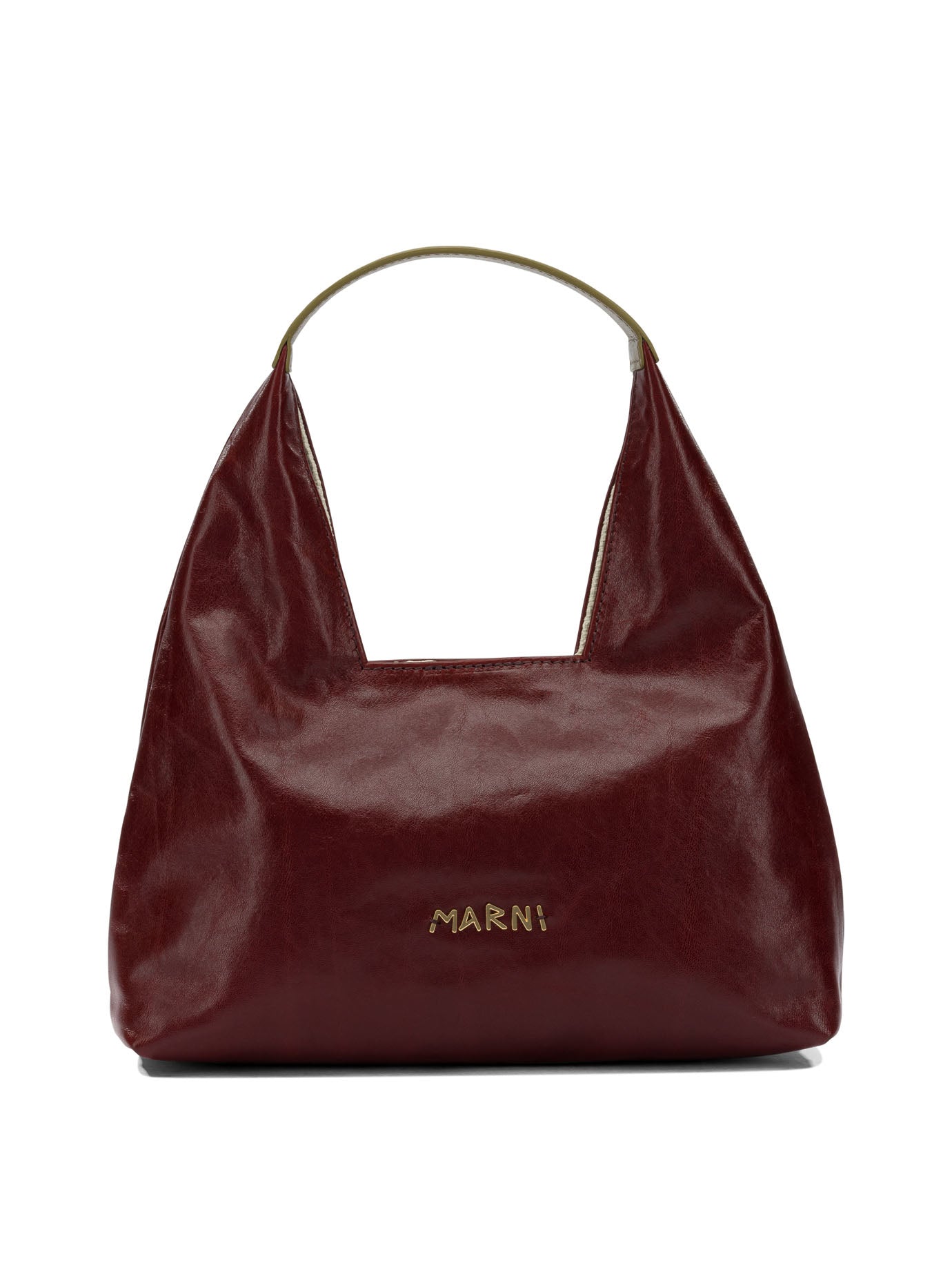 Marni Small "Trapeze" shoulder bag - Bordeaux
