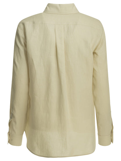 Max Mara Casual linen shirt - Beige