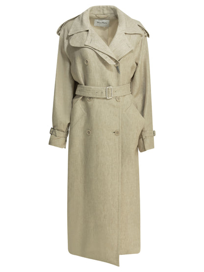Max Mara Lightweight pure linen jacket - Beige