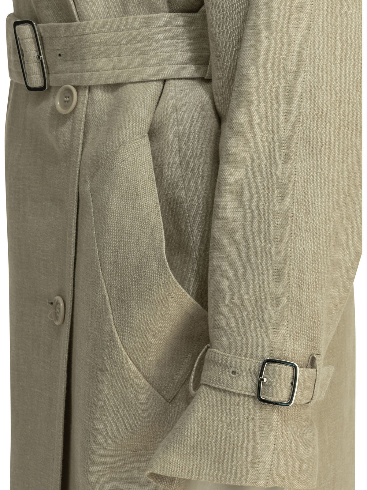Max Mara Lightweight pure linen jacket - Beige