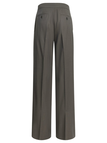 Max Mara Wool tailored pants - Grey
