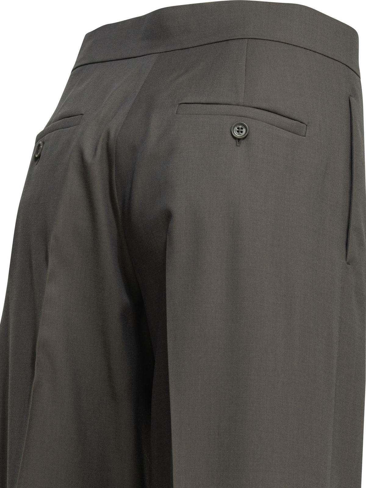 Max Mara Wool tailored pants - Grey