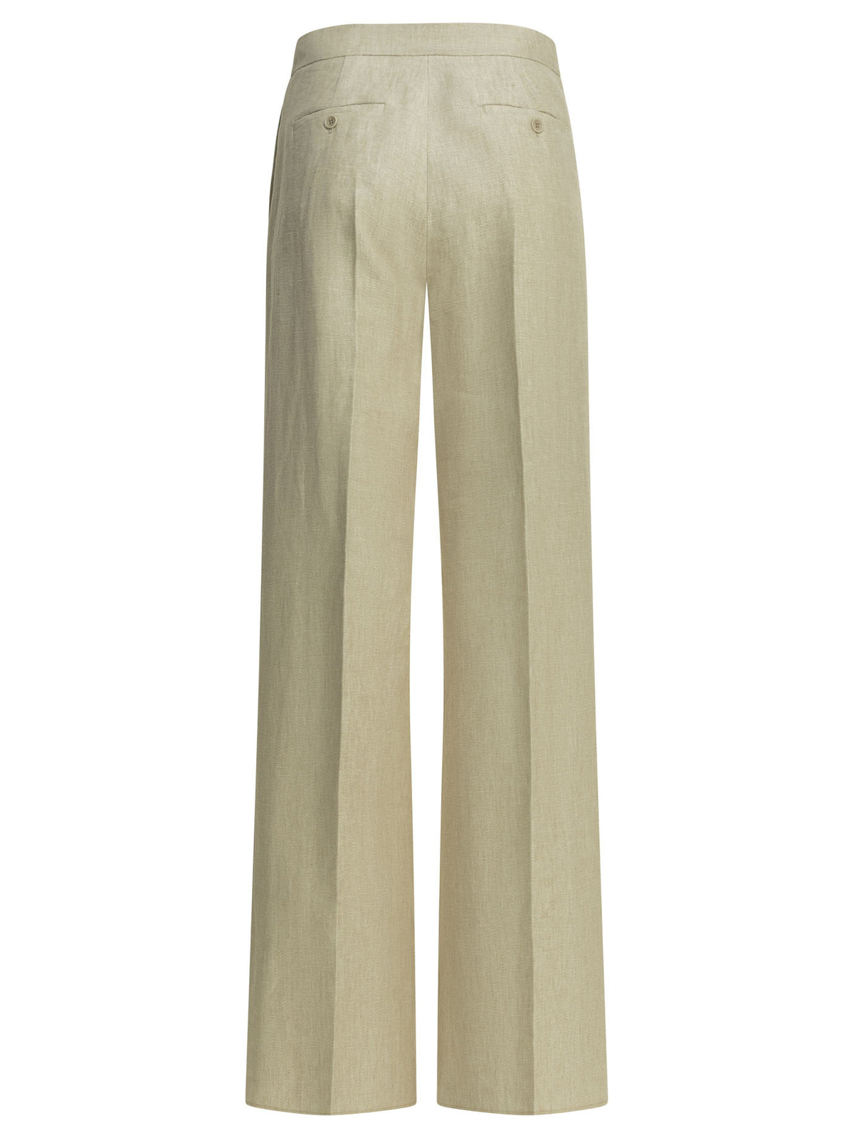 Max Mara Linen tailored pants - Beige