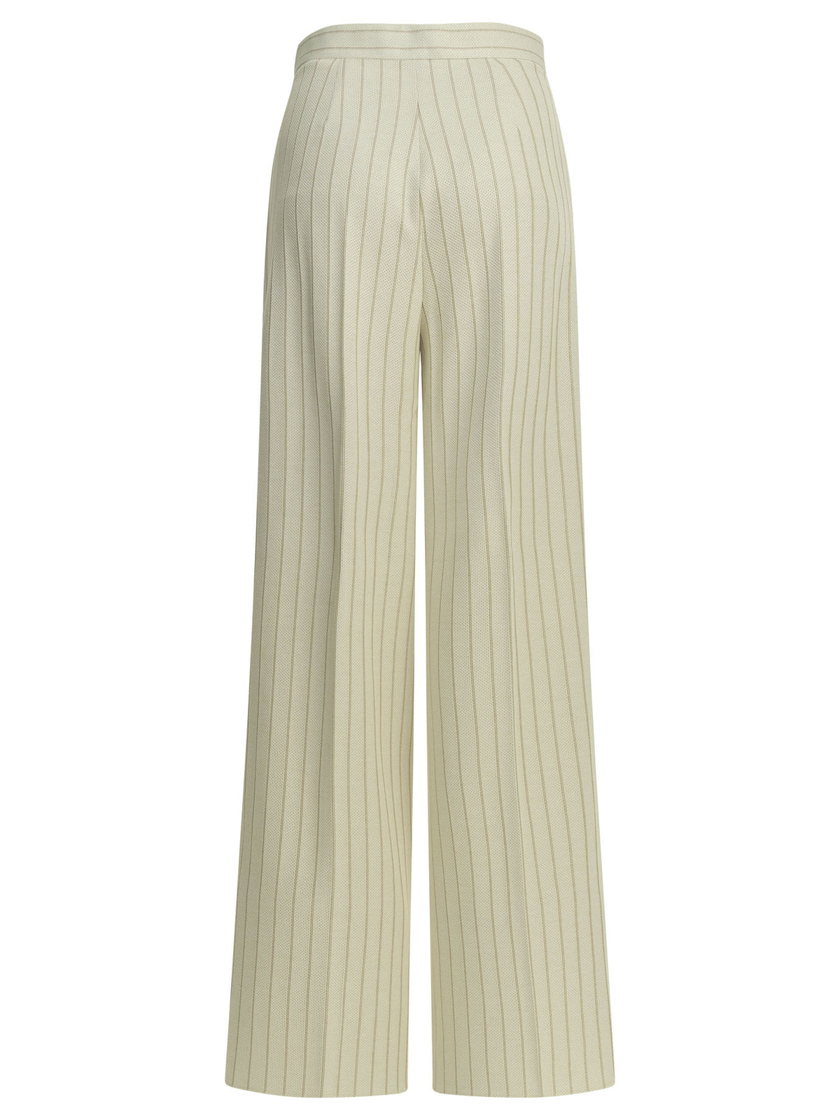 Max Mara Tailored pinstripe pants - White