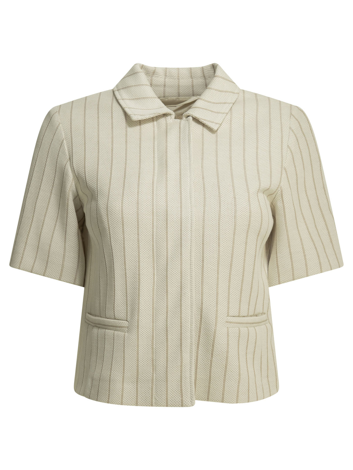 Max Mara Pinstripe blazer - White