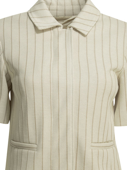 Max Mara Pinstripe blazer - White