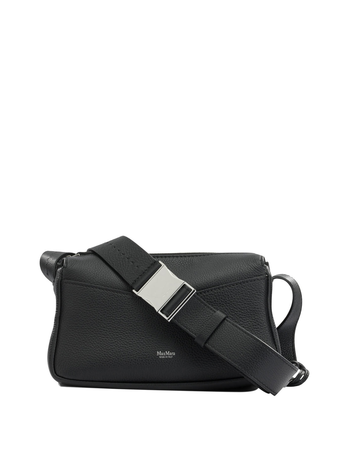 Max Mara Small leather shoulder bag - Black
