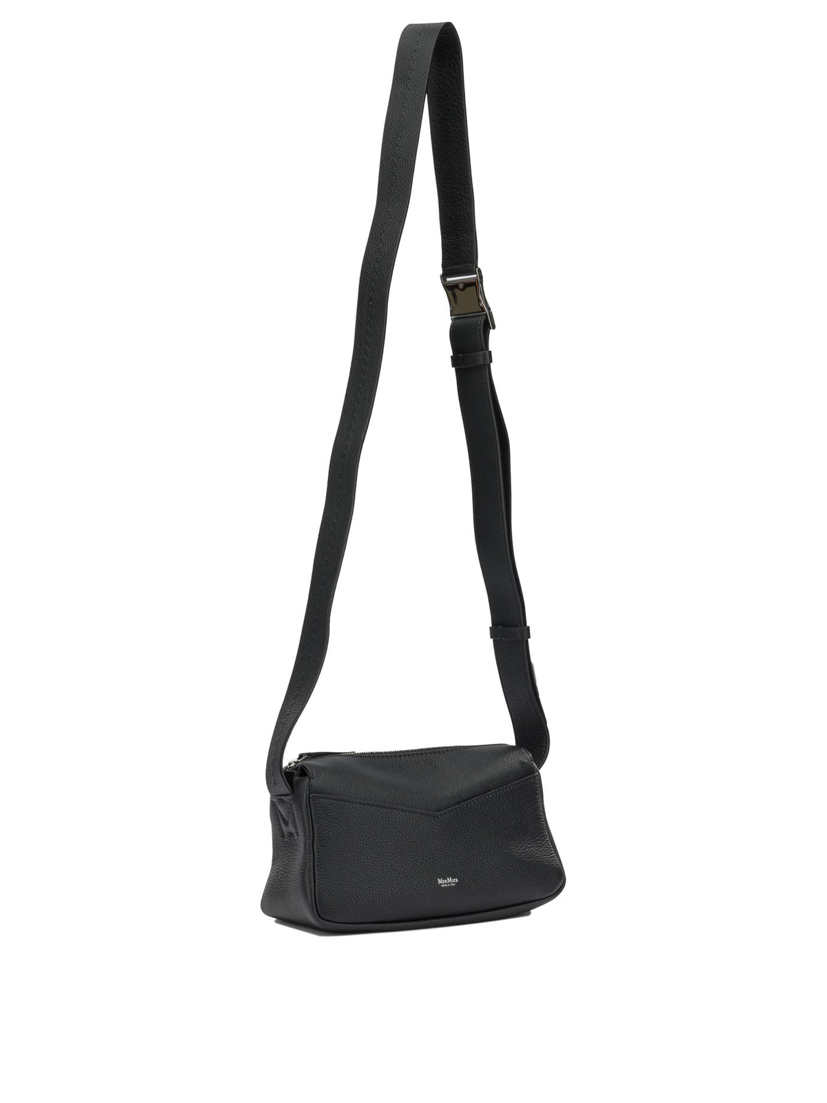 Max Mara Small leather shoulder bag - Black