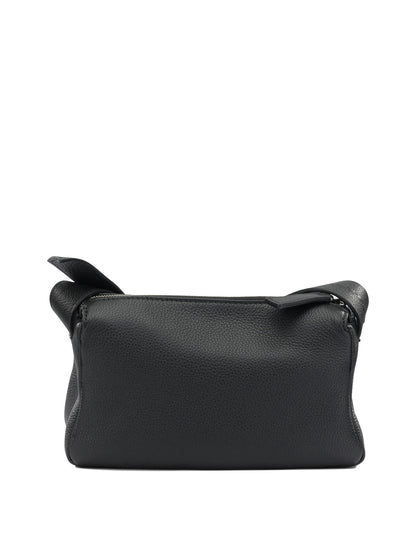 Max Mara Small leather shoulder bag - Black