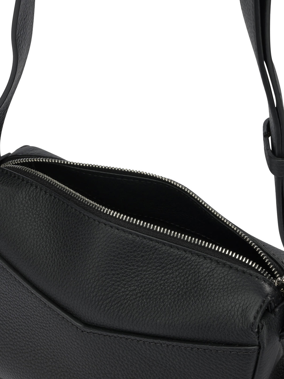 Max Mara Small leather shoulder bag - Black
