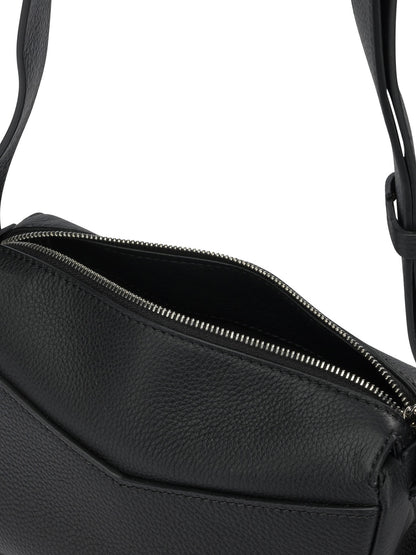 Max Mara Small leather shoulder bag - Black