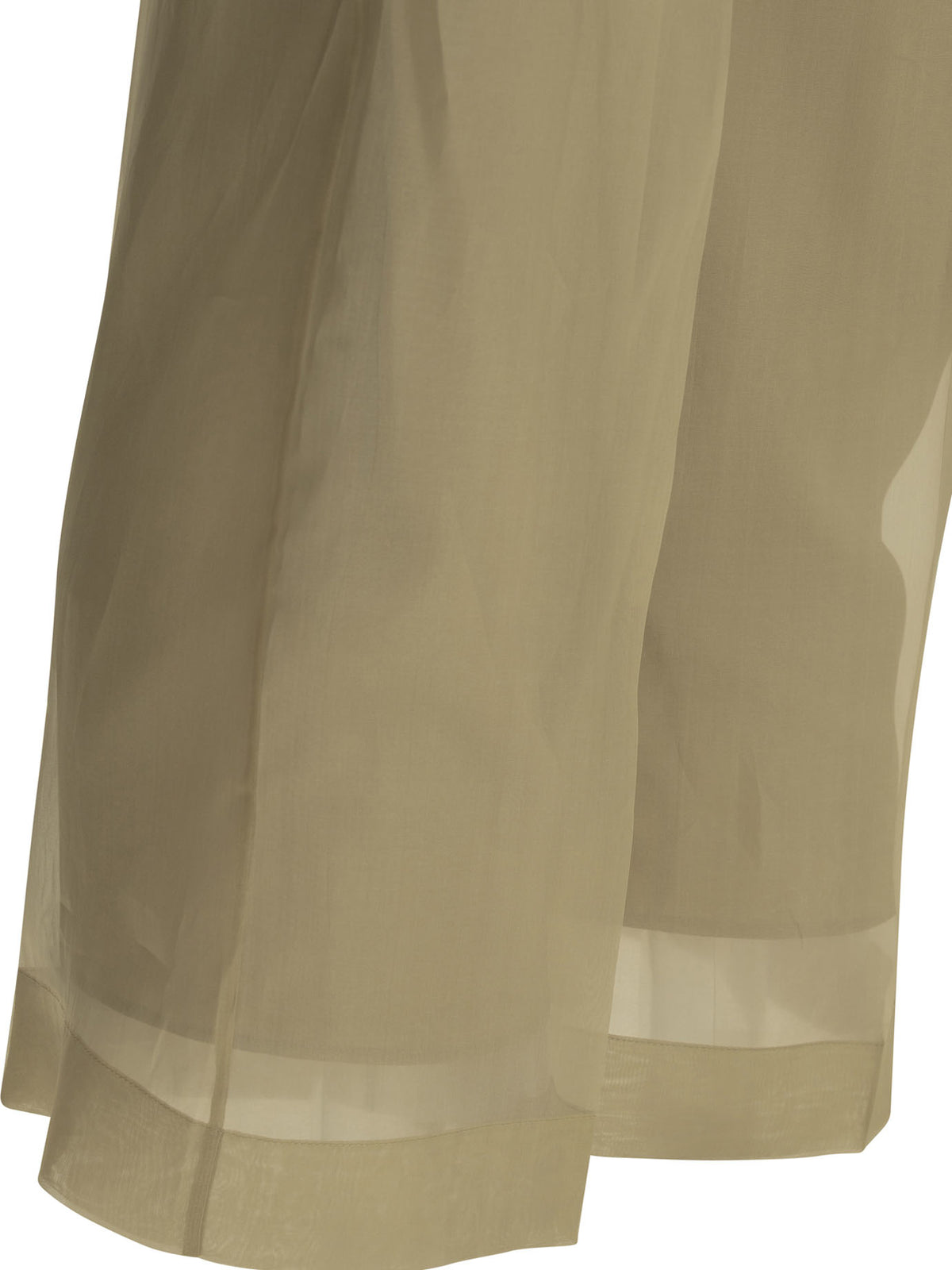 Max Mara Pianoforte Silk tailored pants - Beige