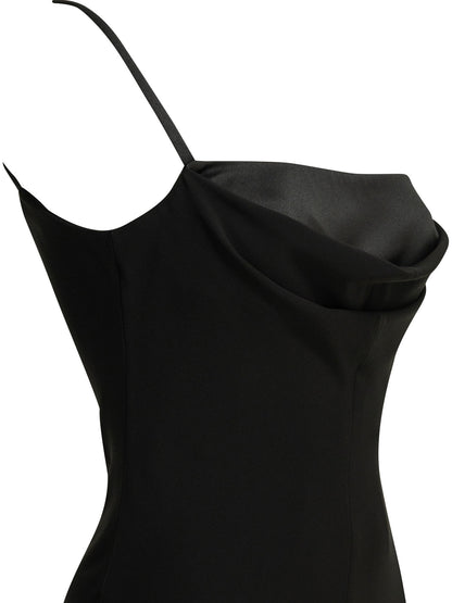 Max Mara Pianoforte Sheath midi dress - Black