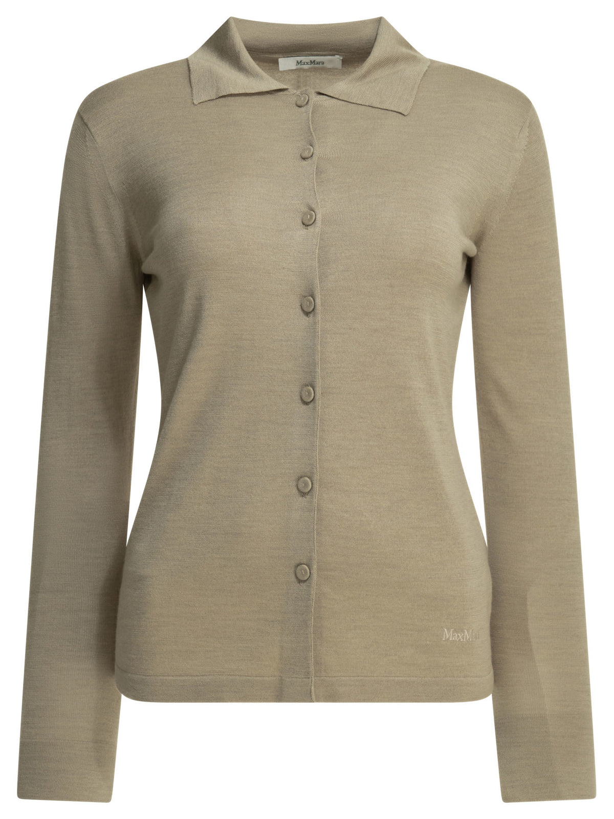Max Mara Pure Silk blend cardigan - Beige