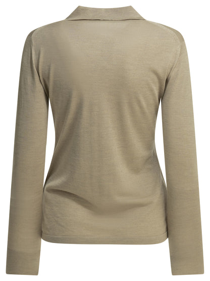 Max Mara Pure Silk blend cardigan - Beige