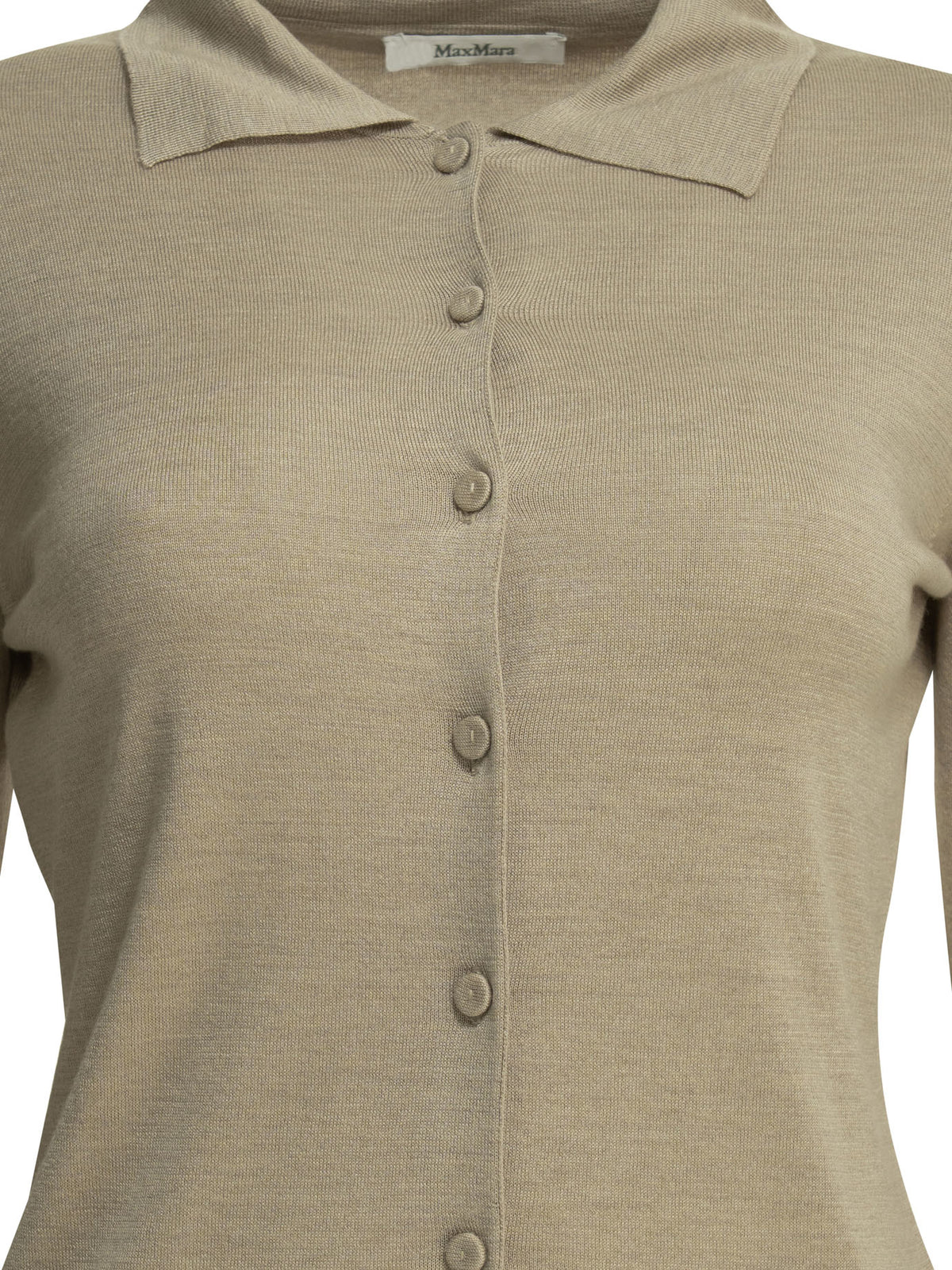 Max Mara Pure Silk blend cardigan - Beige