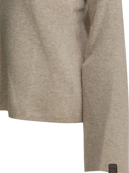 Max Mara Pure Cashmere crewneck sweater - Beige