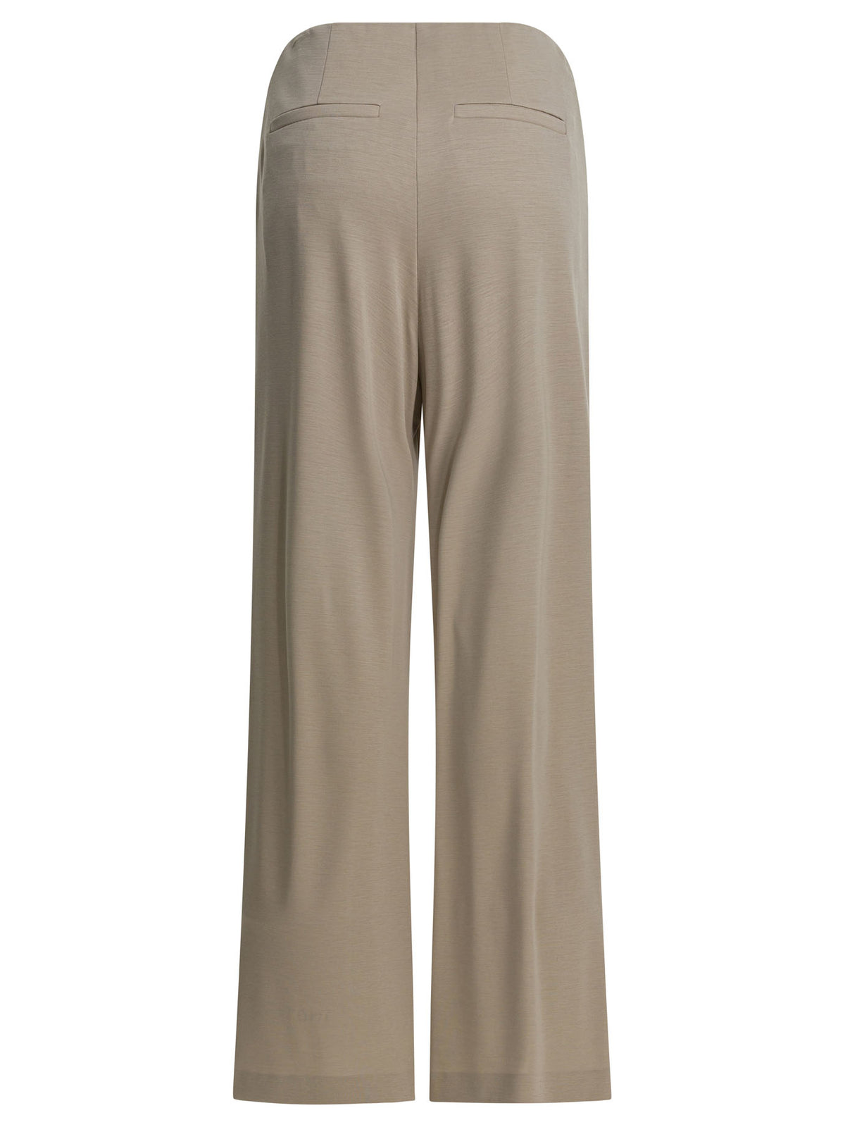 Max Mara Pure Wool jersey pants - Beige