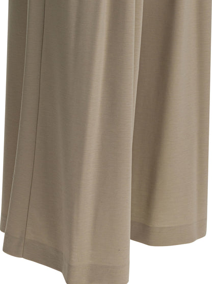Max Mara Pure Wool jersey pants - Beige