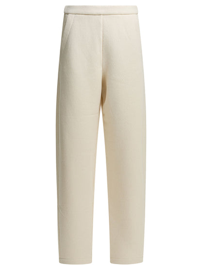 Max Mara Pure "Dente" casual pants - White