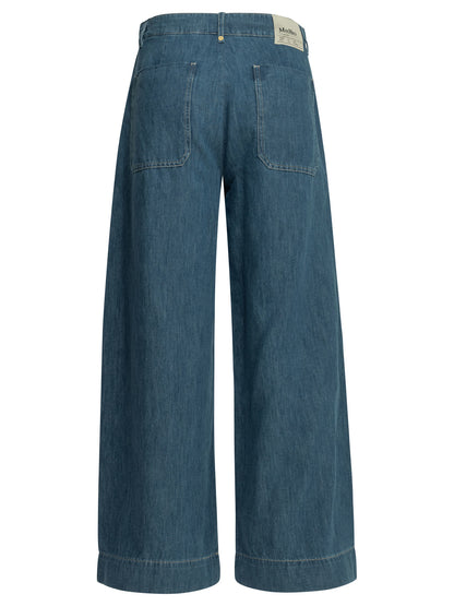 Max Mara Studio Wide leg jeans - Blue