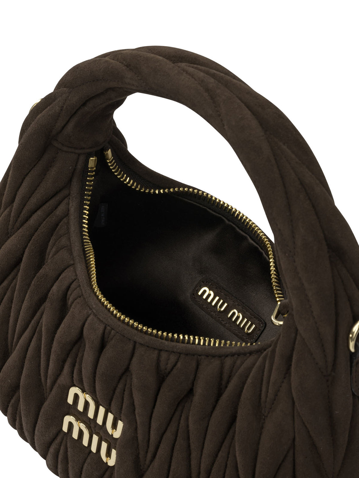 Miu Miu "Wander" small handbag - Brown