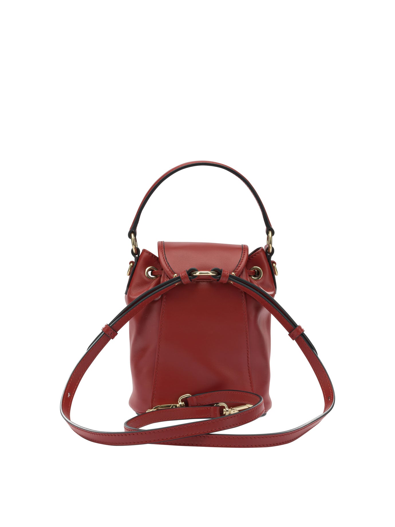 Miu Miu Mini leather backpack - Red