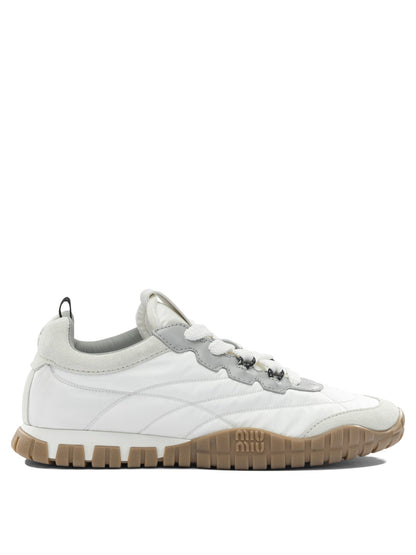 Miu Miu "Tyre" low sneakers - White