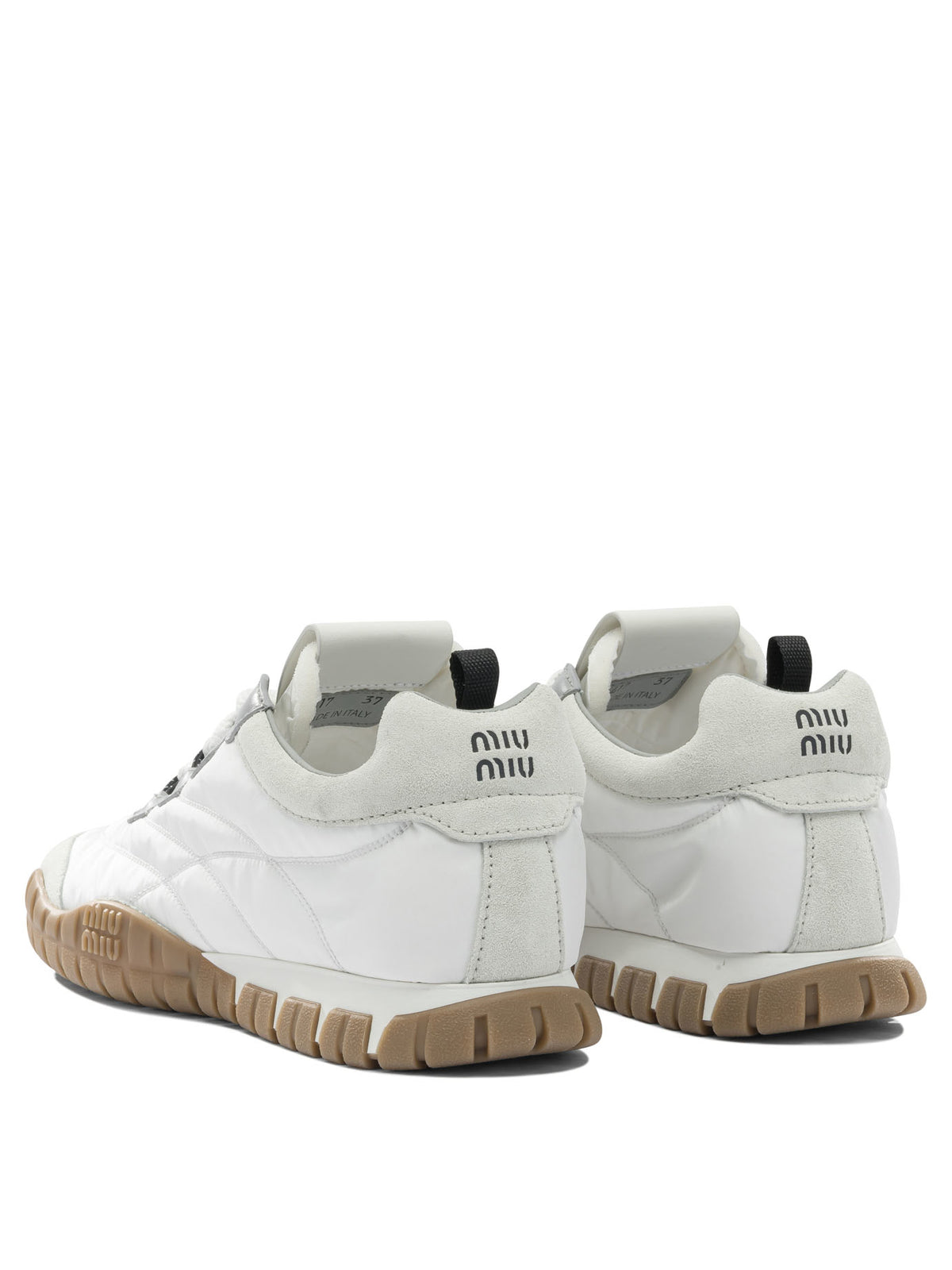 Miu Miu "Tyre" low sneakers - White