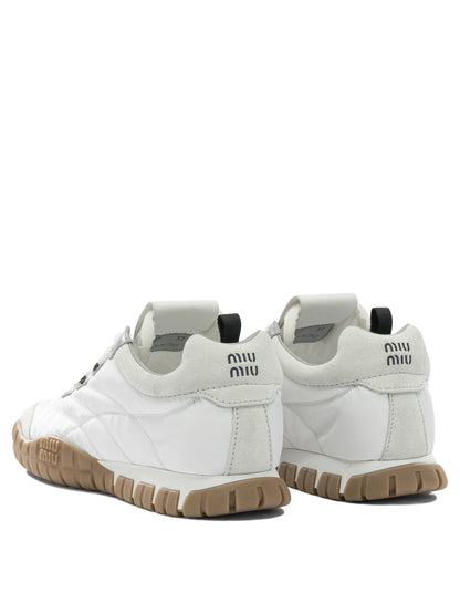 Miu Miu "Tyre" low sneakers - White