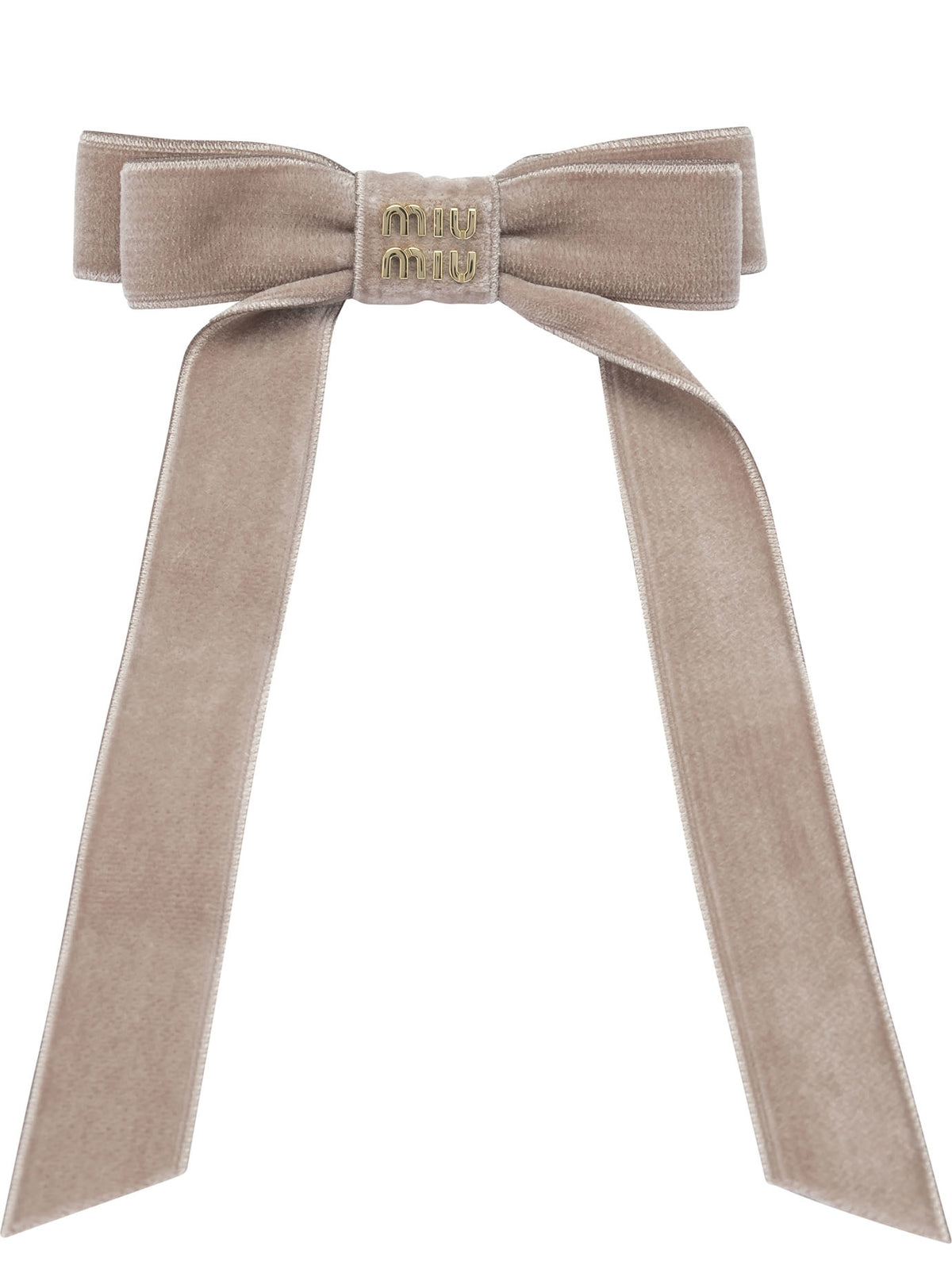 Miu Miu "Fiocco" hair clips - Pink