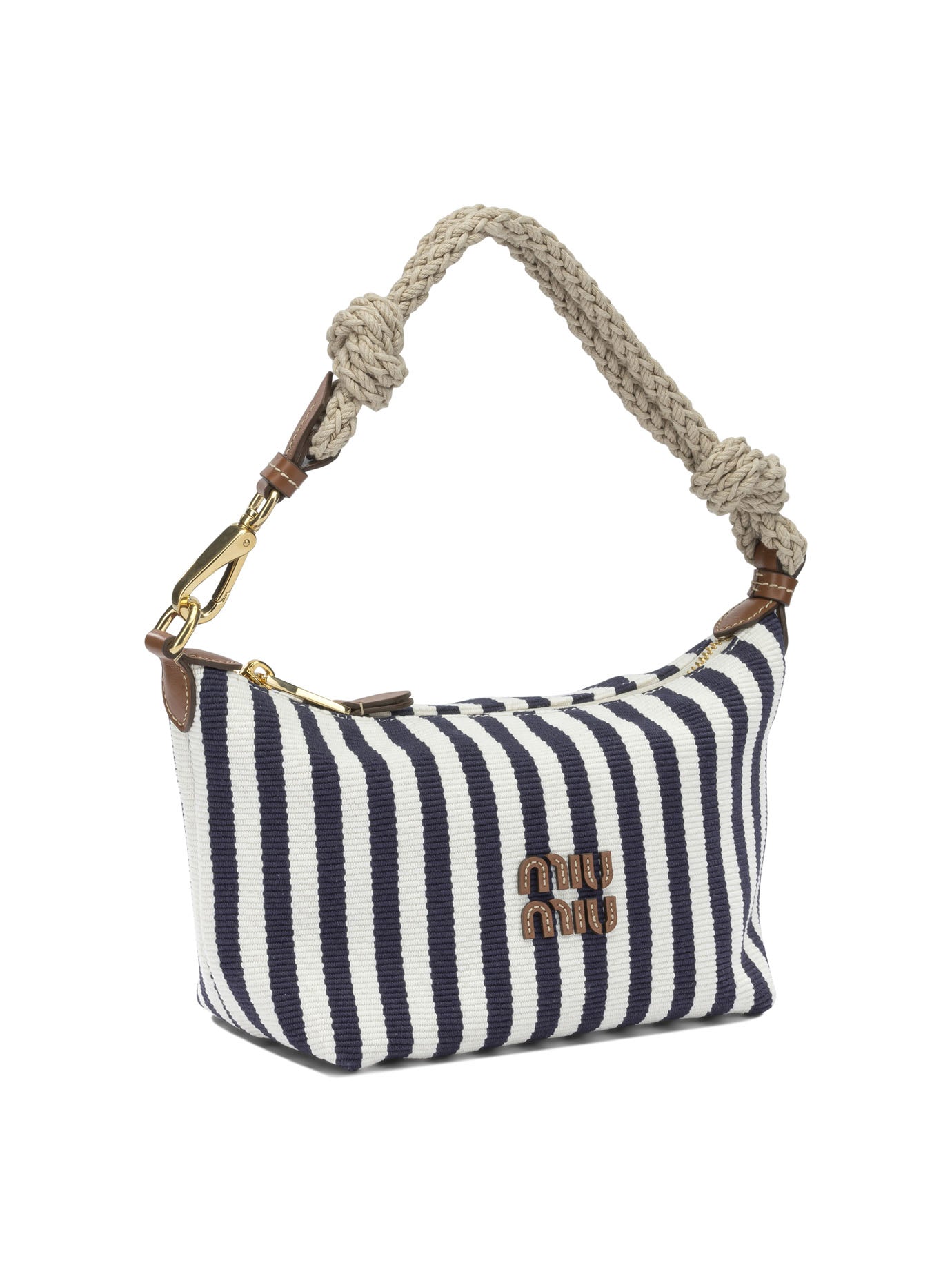 Miu Miu Small logo shoulder bag - Blue