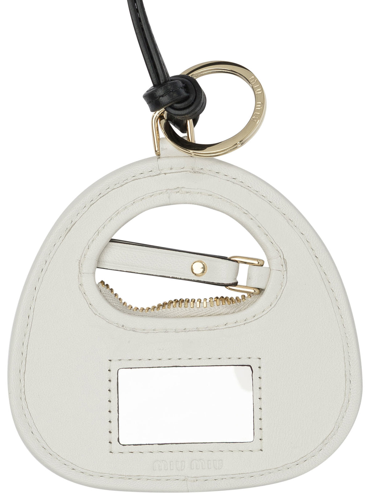Miu Miu Trick "Wander" leather - White