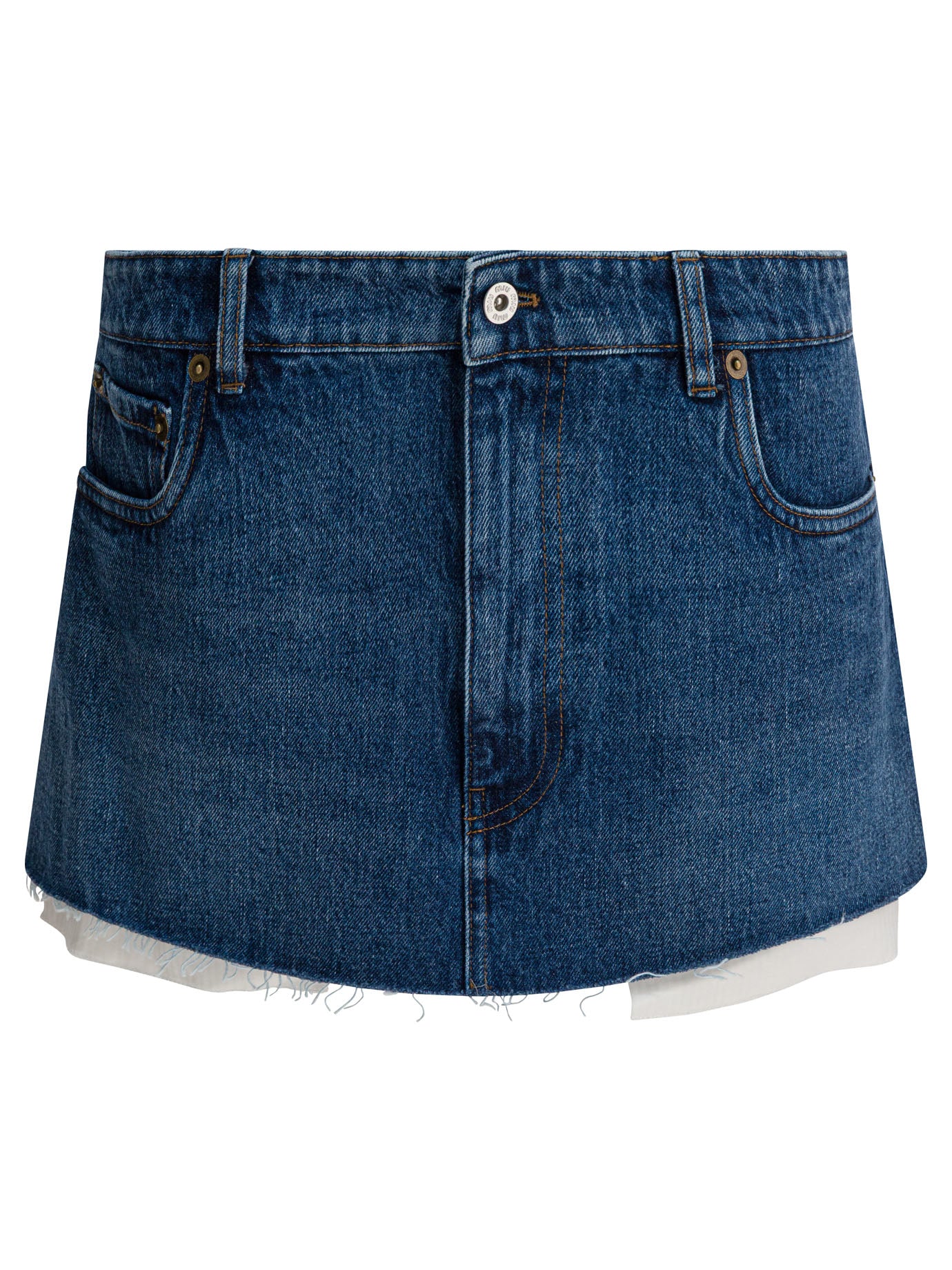 Miu Miu Denim miniskirt - Blue