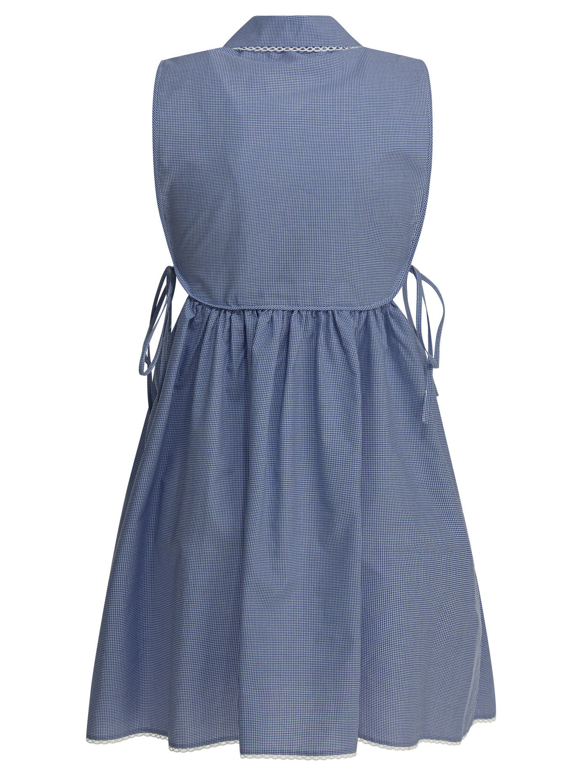 Miu Miu Short dress with logo - Light Blue
