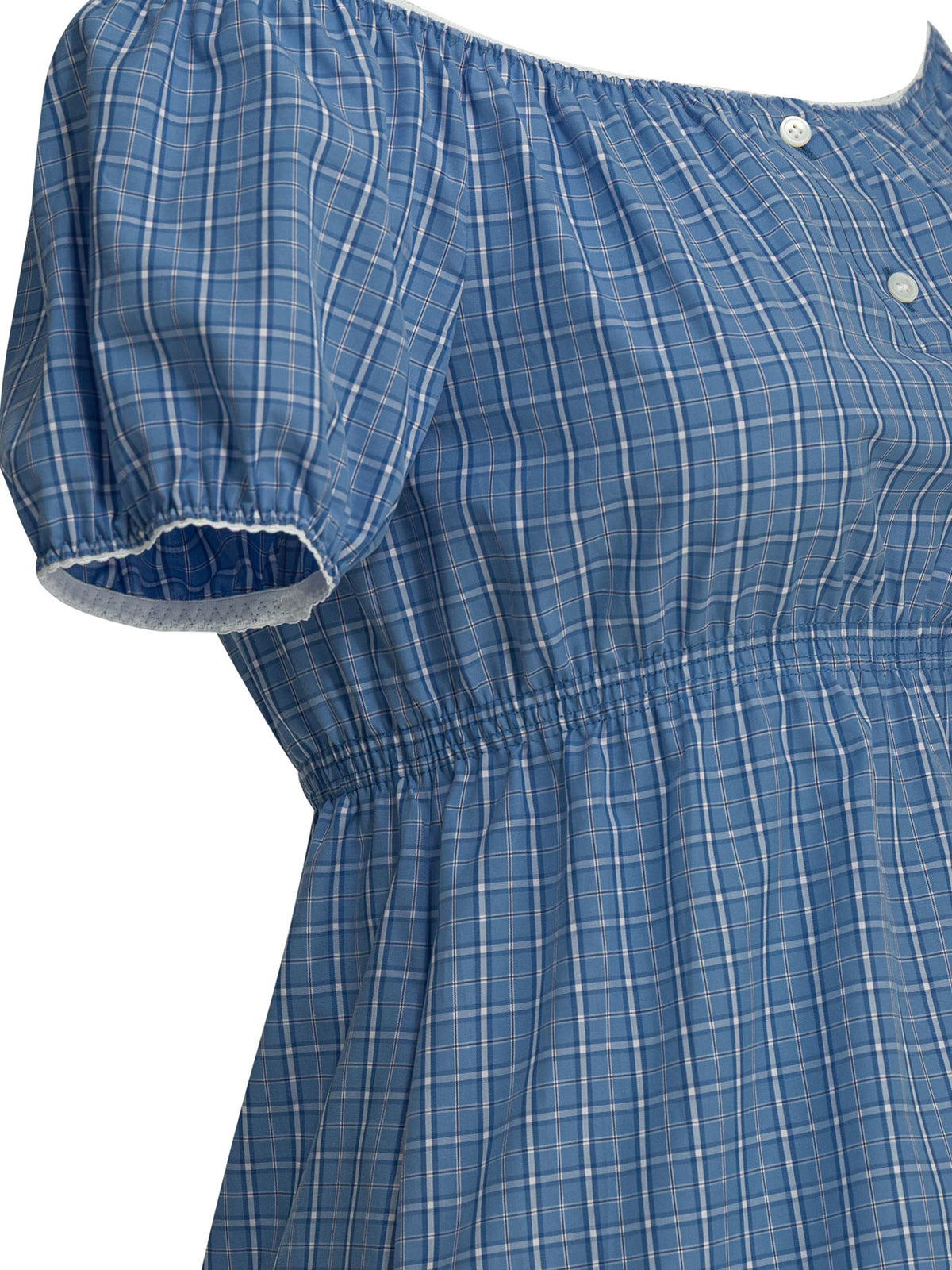 Miu Miu Short dress with logo - Light Blue