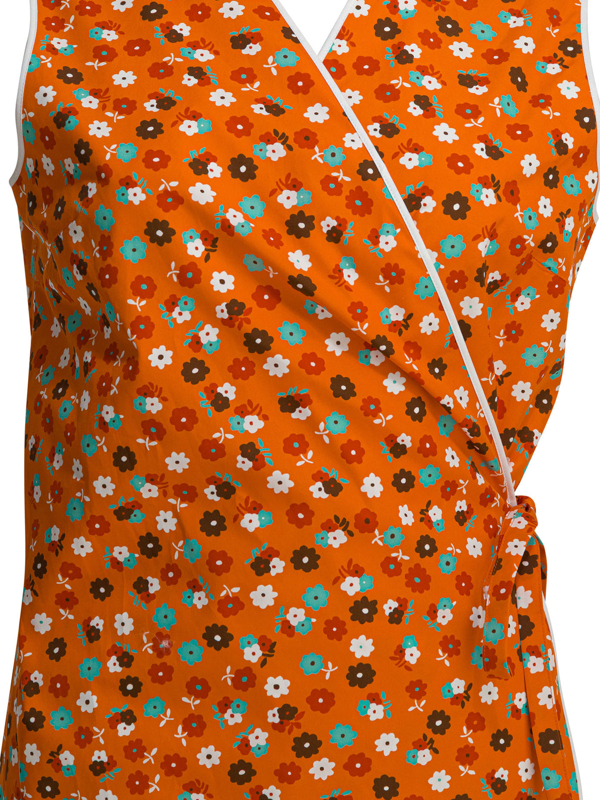 Miu Miu Short flared dress - Orange