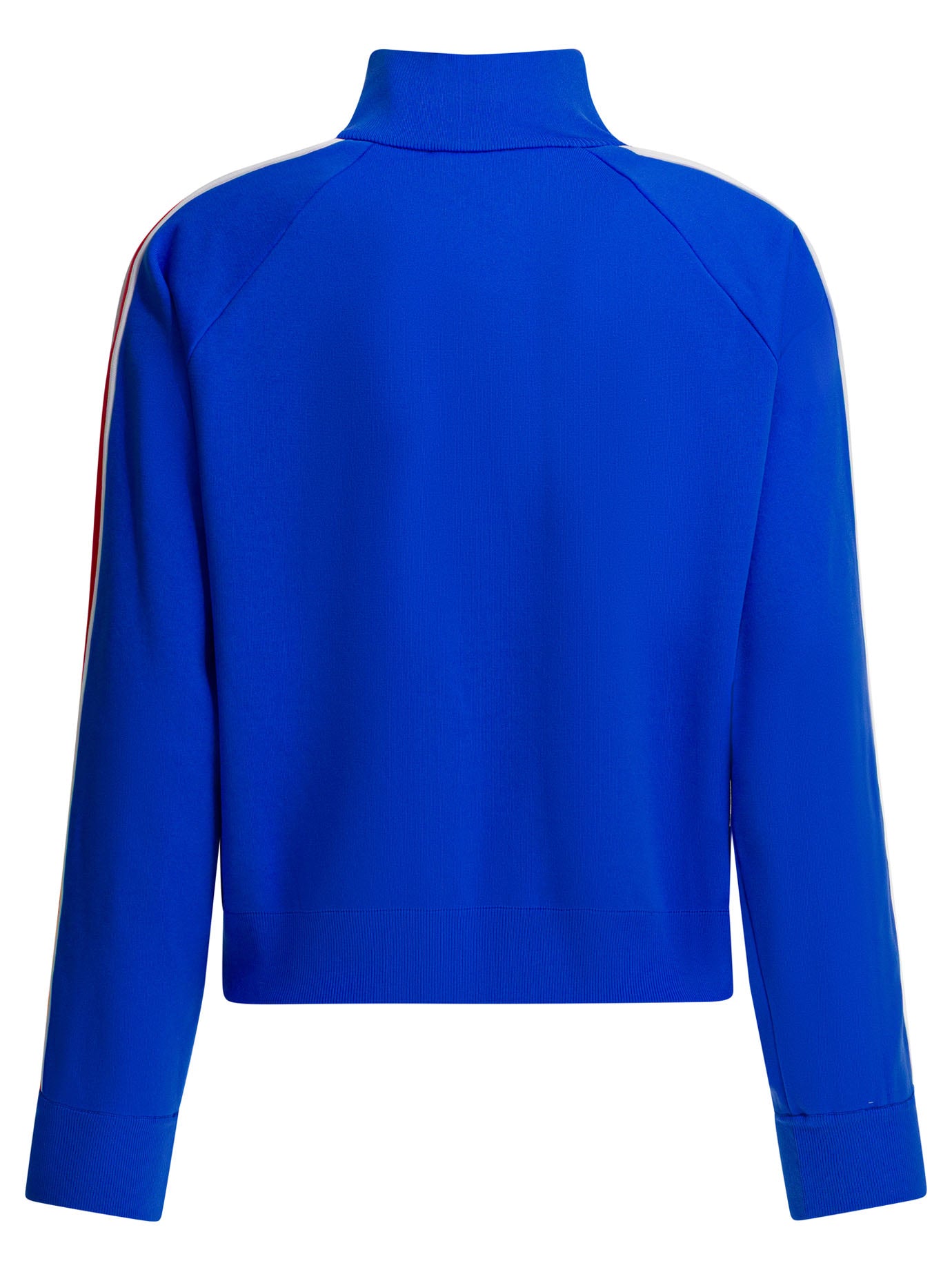 Miu Miu Sweatshirt with zipper and logo - Blue