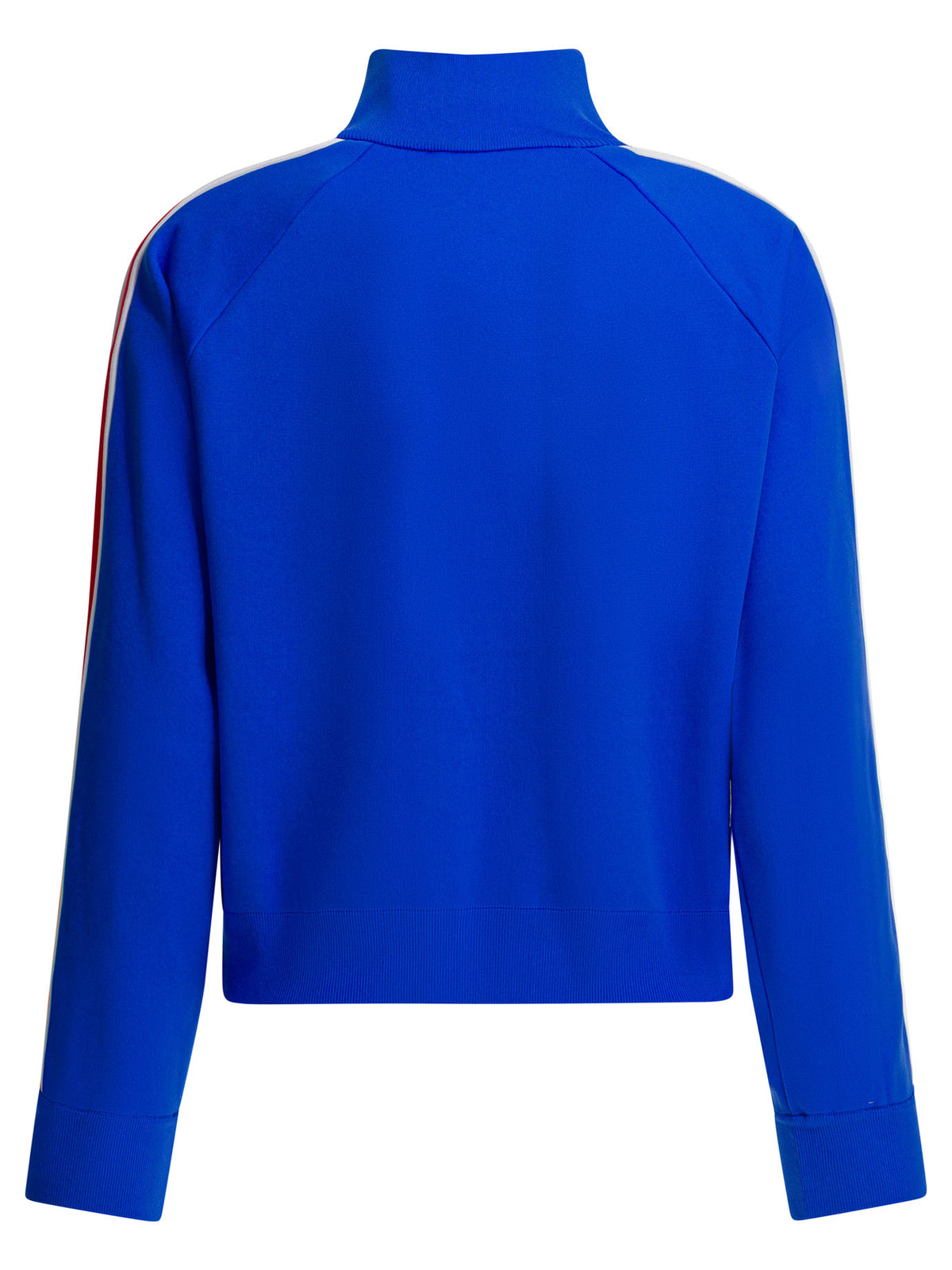 Miu Miu Sweatshirt with zipper and logo - Blue